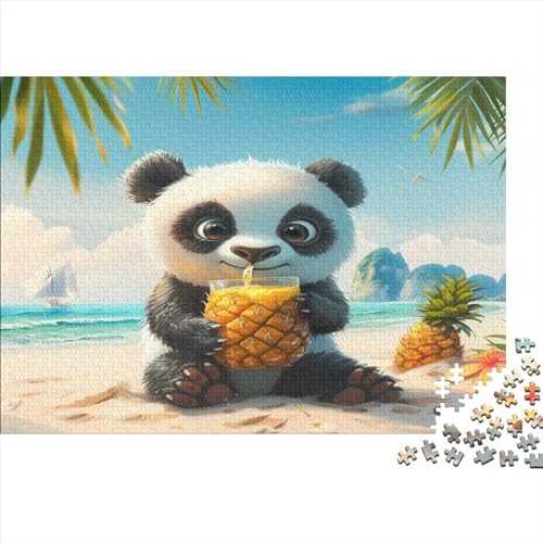 Panda Puzzlespiel 1000 Teile, Puzzle Erwachsene 1000 Teile, Impossible Puzzle GesKükenlichkeitsspiel Für Die Ganze Familie, Puzzle Erwachsene 1000 Teile Puzzel 1000pcs (75x50cm) von EOADVBZGR