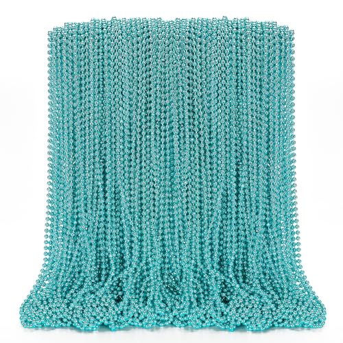 EOBOH Perlenketten, metallische Perlen, Partyzubehör, ästhetischer Schmuck, 84 cm, Kostüme, Damen, Herren, Festival-Parade, Überwurf-Zubehör für Hochzeit, Geburtstag, Feiern, Dekoration, 100 Stück EOBOH Perlenketten, metallische Perlen, Partyzubehör, ästhetischer Schmuck, 84 cm, Kostüme, Damen, Herren, Festival-Parade, Überwurf-Zubehör für Hochzeit, Geburtstag, Feiern, Dekoration, 100 Stück von EOBOH