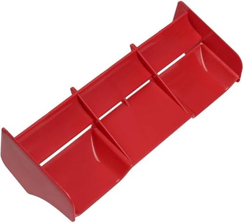 EONANT 1/8 RC Car Heckspoiler Heckflügel für 1:8 Scale RC Off Road Truck Buggy Racing Car (Rot) von EONANT