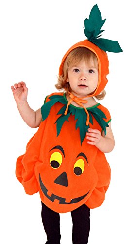 EOZY Baby Kinder Halloween Kürbis Kostüm Karneval Fasching Kostüme Cosplay Bekleidung Körpergröße 95-110cm von EOZY