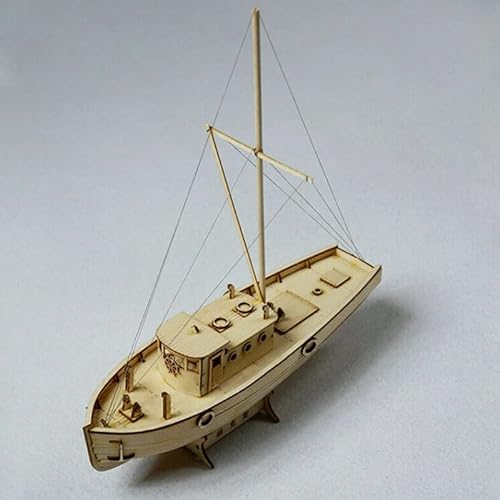 EPEDIC Für:Videoproduktion 1/30 Nurkse Zusammengebautes Holzsegelboot DIY Holzbausatz DIY & Handwerk von EPEDIC