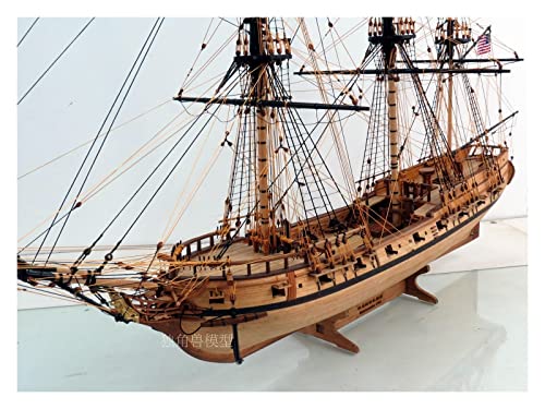EPEDIC Für:Videoproduktion 1:50 Amerikanischer Pirat Rattlesnake 1782 Schiffsmodellbausatz DIY & Handwerk von EPEDIC