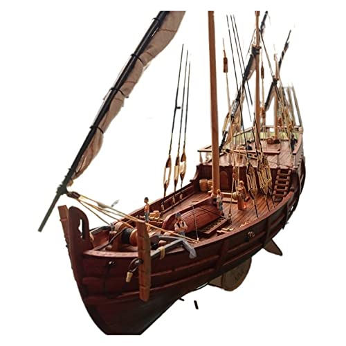 EPEDIC Für:Videoproduktion Für: 1/50 Nina 1792 Klassisches Holzsegelboot Model Columbus Expedition Flotte Schiff Holz Modell Kit DIY & Handwerk von EPEDIC