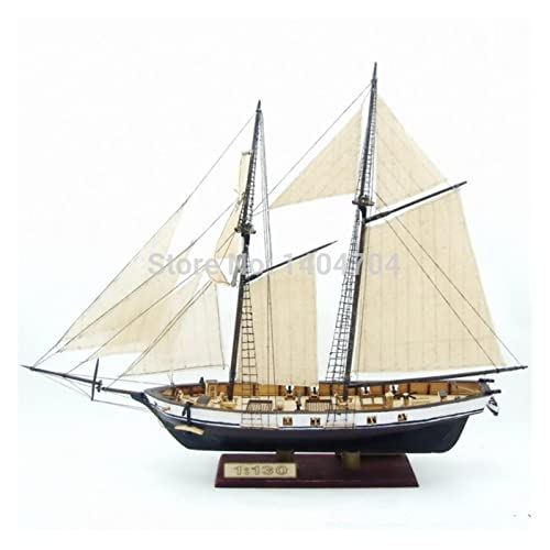 EPEDIC Für:Videoproduktion Für: 1/64 Segelboot Holzmodell Kit HM Latu 1830 Bootsmodell -Kit DIY & Handwerk von EPEDIC