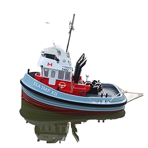 EPEDIC Für:Videoproduktion Für: 50 cm 1:20 Seamip Fraser River River Tugboat Modellmantelmantelmantel-Doppelmotor-Simulation Dynamisches Fernbedienungs-Kontrollboot Modell KTIS DIY & Handwerk von EPEDIC