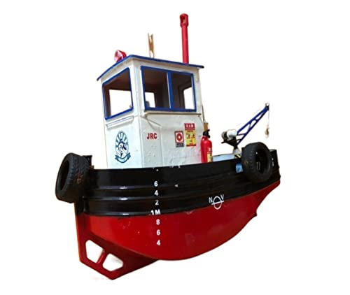 EPEDIC Für:Videoproduktion Für: Analog Fernbedienungsmodell Kit Skala 1:18 Q5 Tugboat Ship Model Das-Casting-Modell DIY & Handwerk von EPEDIC