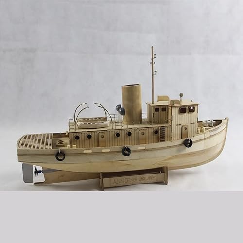 EPEDIC Für:Videoproduktion Für: Annie Electric Fernbedienung aus Holz Schlepper Segelboot Modell Handbuch DIY Montageset DIY & Handwerk von EPEDIC