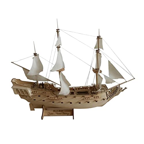EPEDIC Für:Videoproduktion Im Maßstab 1: 300 Gebautes Retro-Segelboot „Pirates Of The Caribbean“ Aus Holz DIY & Handwerk von EPEDIC