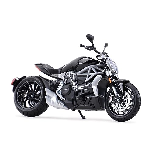 EPEDIC for:Familie und Freunde 1:12 Fahrzeugsammlung Hobby-Motorrad Für: Ducati X Diavel S Diecast Motorradmodell aus Druckgusslegierung von EPEDIC