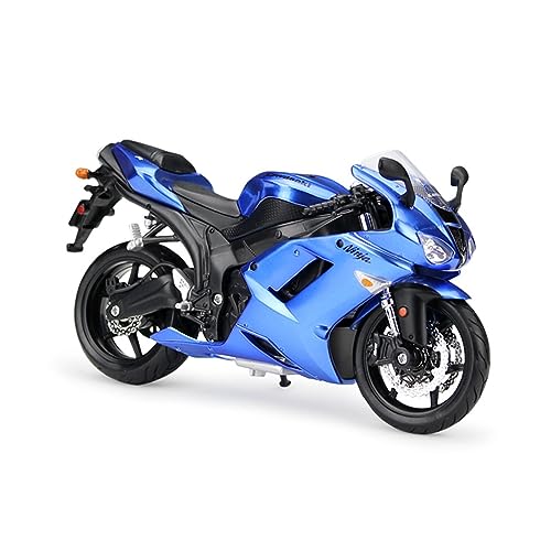 EPEDIC for:Familie und Freunde 1:12 Legierungs-Motorradmodell Für: Kawasaki Ninja ZX-6R Druckguss Motorradmodell aus Druckgusslegierung (Size : A) von EPEDIC
