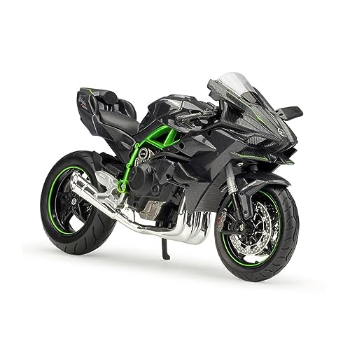 EPEDIC for:Familie und Freunde 1:12 Simulationsmodell Für:Kawasaki Ninja H2R Motorrad Motorradmodell aus Druckgusslegierung von EPEDIC