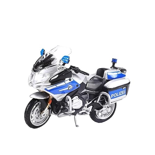 EPEDIC for:Familie und Freunde 1:18 Modell-Injektionsspielzeug-Serie Für: BMW R 1200 RT Polizeimotorrad Motorradmodell aus Druckgusslegierung (Size : C) von EPEDIC