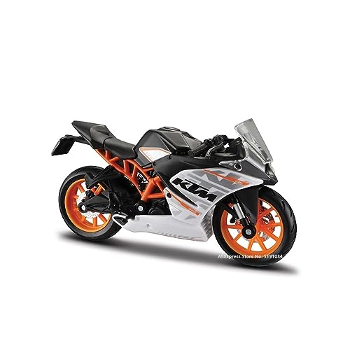 EPEDIC for:Familie und Freunde 1:18 Simulationsmotorradmodell Für: KTM RC 390 690 Duke Motorradmodell aus Druckgusslegierung von EPEDIC