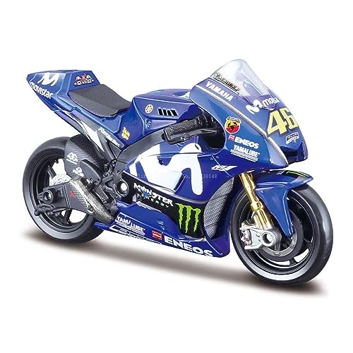 EPEDIC for:Familie und Freunde 1:18 Yamha Factory Racing Team 2018# 46 Valentino Rossi Moto GP Racing Motorradmodell Aus Gusslegierung Motorradmodell aus Druckgusslegierung von EPEDIC