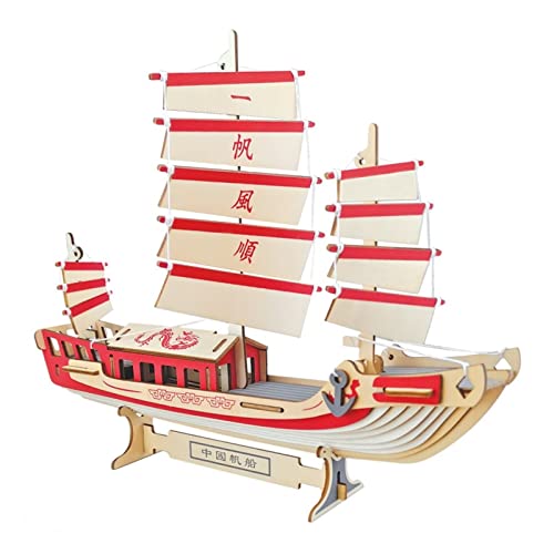 Für:Videoproduktion 3D-Puzzle-Segelboot-Bausatz Aus Holz DIY & Handwerk von EPEDIC