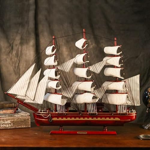 Für:Videoproduktion Für: Montieren 80 cm Galeone Modell Handwerk Spielzeug Holzsegelboot 3D-Boot DIY & Handwerk von EPEDIC