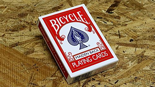 US Playing Card Co. Bicycle Maiden Back (rot) von EPHIIONIY