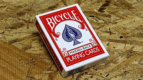 US Playing Card Co. Bicycle Maiden Back (rot) von Bicycle