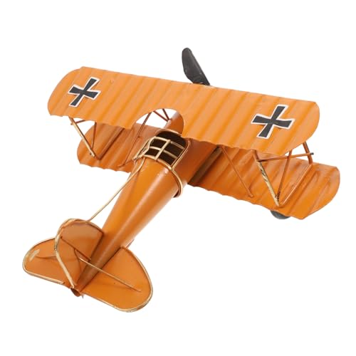 EPIGEIST 1 Stück Retro -schmiedeeisenflugzeugmodell Fliegendes Modell Fliegerspielzeug Für Weihnachtsflugzeugverzierung Flugzeug Figur Retro -flugzeugmodell Golden Zufällige Farbe EPIGEIST 1 Stück Retro -schmiedeeisenflugzeugmodell Fliegendes Modell Fliegerspielzeug Für Weihnachtsflugzeugverzierung Flugzeug Figur Retro -flugzeugmodell Golden Zufällige Farbe von EPIGEIST