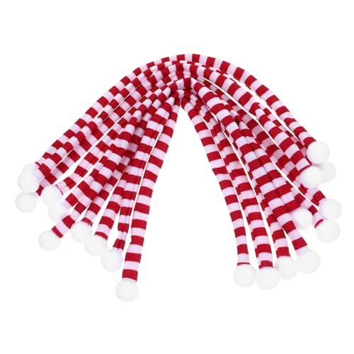 EPIGEIST 10 Stück Mini Weihnachts Schals aus Weichem Doppelseitigem Vielseitig als Puppenzubehör und Weinflaschen Deko Rot Weiß Gestreift Festliche DIY Bastelaccessoires EPIGEIST 10 Stück Mini Weihnachts Schals aus Weichem Doppelseitigem Vielseitig als Puppenzubehör und Weinflaschen Deko Rot Weiß Gestreift Festliche DIY Bastelaccessoires von EPIGEIST