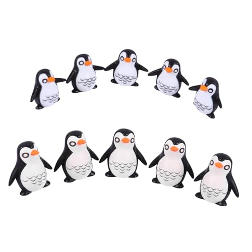 EPIGEIST 10 Stück Teiliges Faux Resin Pinguinfiguren Miniatur und Dekoration für Garten Puppenhaus Kinderbildung und Kuchenverzierung EPIGEIST 10 Stück Teiliges Faux Resin Pinguinfiguren Miniatur und Dekoration für Garten Puppenhaus Kinderbildung und Kuchenverzierung von EPIGEIST