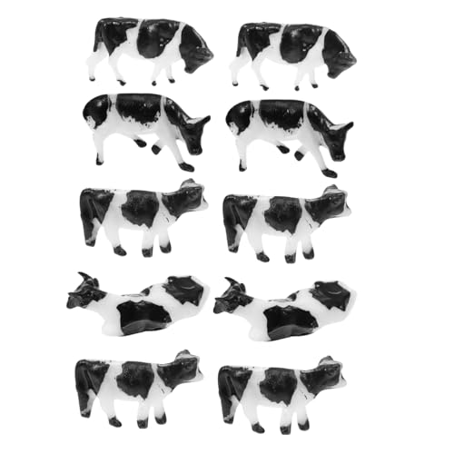 EPIGEIST 10 Stück Teiliges Mini Kühe Modellset aus Robustem Realistische Tierfiguren für DIY Landschaften Kindgerechtes Lernspielzeug und Dekorative Schreibtisch oder Pflanzendeko EPIGEIST 10 Stück Teiliges Mini Kühe Modellset aus Robustem Realistische Tierfiguren für DIY Landschaften Kindgerechtes Lernspielzeug und Dekorative Schreibtisch oder Pflanzendeko von EPIGEIST