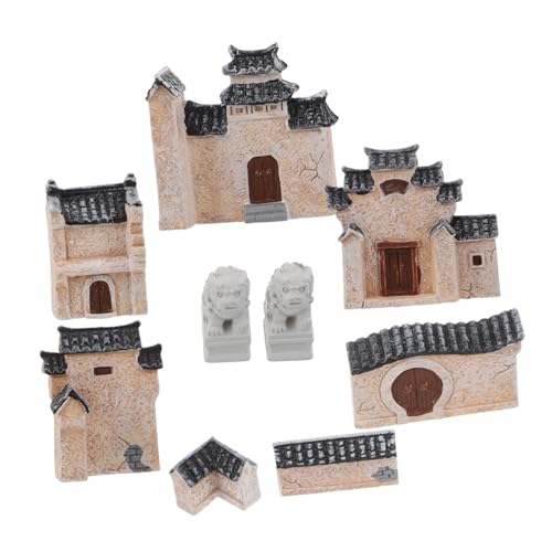 EPIGEIST 10 Stück Teiliges Miniatur Dorfhäuser Langlebige Detailreiche Miniaturhäuser für DIY Mikrolandschaften Geeignet für Bonsai Blumentöpfe Zen Garten und Garten Dekoration EPIGEIST 10 Stück Teiliges Miniatur Dorfhäuser Langlebige Detailreiche Miniaturhäuser für DIY Mikrolandschaften Geeignet für Bonsai Blumentöpfe Zen Garten und Garten Dekoration von EPIGEIST