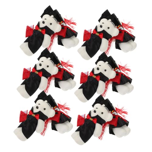 EPIGEIST 12 Stück Absolventen Doktorand Abschlusskindergarten tragen Blumenstrauß DIY Ornamente Bärenzubehör selber machen Valentinstag Mini Plüsch ausgestopfter Bär Vlies EPIGEIST 12 Stück Absolventen Doktorand Abschlusskindergarten tragen Blumenstrauß DIY Ornamente Bärenzubehör selber machen Valentinstag Mini Plüsch ausgestopfter Bär Vlies von EPIGEIST