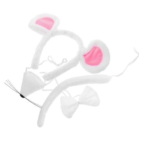 EPIGEIST 1Satz Kostümset für Damen mit Verstellbaren Mäuseohren und Fliege Halloween Karneval und Geburtstagsfeiern Plüsch Accessoire für Cosplay und Partys EPIGEIST 1Satz Kostümset für Damen mit Verstellbaren Mäuseohren und Fliege Halloween Karneval und Geburtstagsfeiern Plüsch Accessoire für Cosplay und Partys von EPIGEIST