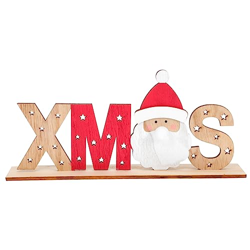 EPIGEIST 1stück Leuchtendes Holzbuchstaben- Kreative Festtagsdekoration Für Weihnachten Tischschmuck EPIGEIST 1stück Leuchtendes Holzbuchstaben- Kreative Festtagsdekoration Für Weihnachten Tischschmuck von EPIGEIST