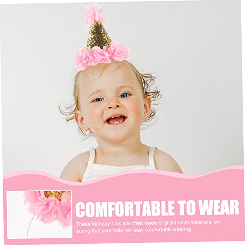 EPIGEIST 2 Stück Glitzer Partyhüte für Mädchen Geburtstagskegel mit Blumenmuster Geburtstag Feier Dekorative Prinzessin Hüte Kindergeburtstag Partyzubehör EPIGEIST 2 Stück Glitzer Partyhüte für Mädchen Geburtstagskegel mit Blumenmuster Geburtstag Feier Dekorative Prinzessin Hüte Kindergeburtstag Partyzubehör von EPIGEIST