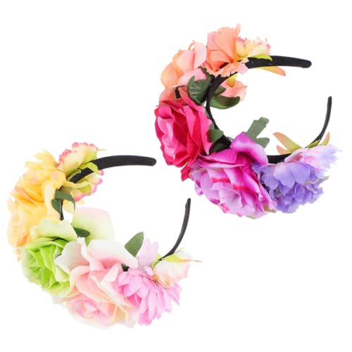 EPIGEIST 2 Stück Haarschmuck mit Großen Rosen Breites Stirnband Geruchsfreies Langlebiges Material Fest Sitzend für Kostüme Themenpartys und Fotorequisiten EPIGEIST 2 Stück Haarschmuck mit Großen Rosen Breites Stirnband Geruchsfreies Langlebiges Material Fest Sitzend für Kostüme Themenpartys und Fotorequisiten von EPIGEIST
