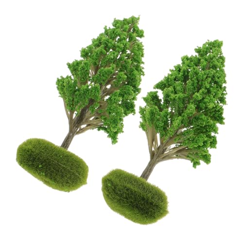 EPIGEIST 2 Stück Miniatur Landschaftsbäume Künstliche Diorama Bäume für DIY Sandtisch Miniaturgärten Realistische Dekoration für Micro Landschaften EPIGEIST 2 Stück Miniatur Landschaftsbäume Künstliche Diorama Bäume für DIY Sandtisch Miniaturgärten Realistische Dekoration für Micro Landschaften von EPIGEIST