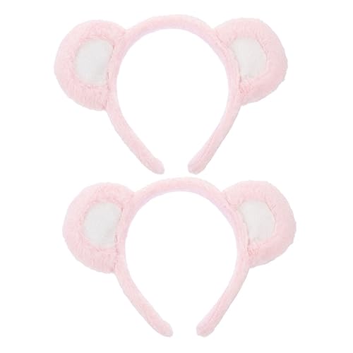 EPIGEIST 2 Stück Niedliches Bärenohren Haarreif aus Weichem Plüsch Dekoratives Cosplay Accessoire Wiederverwendbares Stirnband für Make Up Gesichtspflege und Party Komfortabel Leicht EPIGEIST 2 Stück Niedliches Bärenohren Haarreif aus Weichem Plüsch Dekoratives Cosplay Accessoire Wiederverwendbares Stirnband für Make Up Gesichtspflege und Party Komfortabel Leicht von EPIGEIST