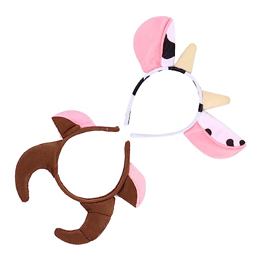EPIGEIST 2 Stück Plüsch Kuhhörner Haarreif Cartoon Stirnband für Frauen Mädchen Party Cosplay Haarschmuck Foto Requisite Weiches Material Festlich Weihnachten Halloween EPIGEIST 2 Stück Plüsch Kuhhörner Haarreif Cartoon Stirnband für Frauen Mädchen Party Cosplay Haarschmuck Foto Requisite Weiches Material Festlich Weihnachten Halloween von EPIGEIST