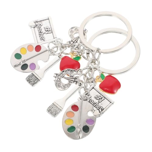 EPIGEIST 2 Stück Schlüsselanhänger Künstlerpalette Pinsel Design Handliche Schlüssel und Taschenanhänger für Kunstliebhaber Portabel Leicht als für Maler Kunststudenten Geburtstage EPIGEIST 2 Stück Schlüsselanhänger Künstlerpalette Pinsel Design Handliche Schlüssel und Taschenanhänger für Kunstliebhaber Portabel Leicht als für Maler Kunststudenten Geburtstage von EPIGEIST