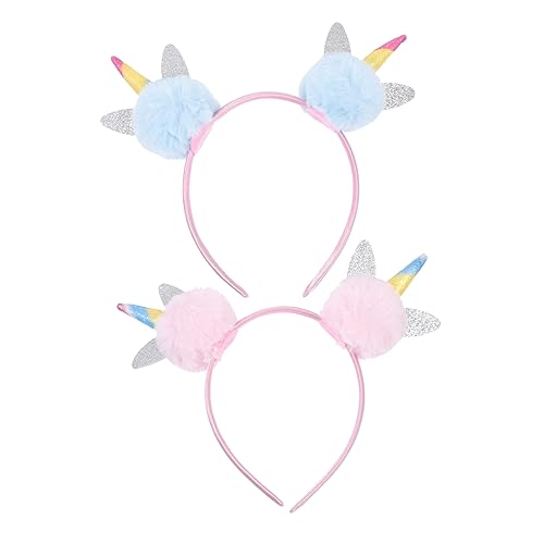 EPIGEIST 2 Stück Teiliges Einhorn Haarreif für Mädchen Leichte Robuste Haarbänder mit Plüschkugel Leuchtendes Design für Party Cosplay Geburtstag und Kostümfest EPIGEIST 2 Stück Teiliges Einhorn Haarreif für Mädchen Leichte Robuste Haarbänder mit Plüschkugel Leuchtendes Design für Party Cosplay Geburtstag und Kostümfest von EPIGEIST