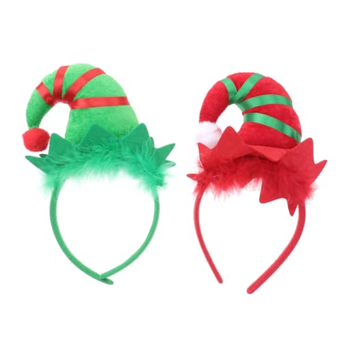 EPIGEIST 2 Weihnachtsmütze Stirnband Haarnadel-Stirnband Haarschmuck für Damen Karikatur Mädchen Haarzubehör Weihnachten Kopfbedeckung EPIGEIST 2 Weihnachtsmütze Stirnband Haarnadel-Stirnband Haarschmuck für Damen Karikatur Mädchen Haarzubehör Weihnachten Kopfbedeckung von EPIGEIST