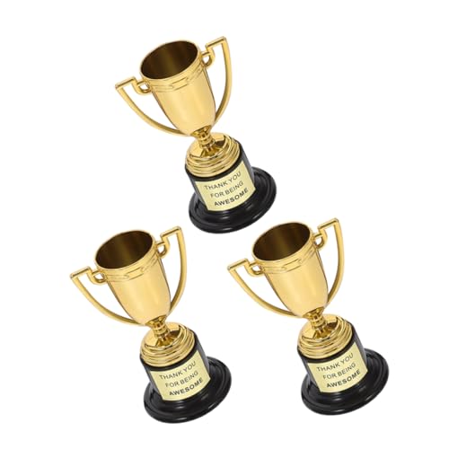 EPIGEIST 3 Stück Kleine Trophäe Spielpreise Für Erwachsene Daumen Hoch Trophäe Winzige Trophäe Große Trophäe Golf-trophäe Trophäen Vergeben Plastik Golden Wiederverwendbar EPIGEIST 3 Stück Kleine Trophäe Spielpreise Für Erwachsene Daumen Hoch Trophäe Winzige Trophäe Große Trophäe Golf-trophäe Trophäen Vergeben Plastik Golden Wiederverwendbar von EPIGEIST