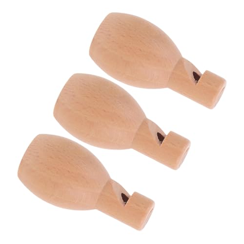 EPIGEIST 3 Stück Mini Holzpfeifen für Partys Geräuschmacher und Musikinstrumente für Kindergarten und Kreative Lernaktivitäten EPIGEIST 3 Stück Mini Holzpfeifen für Partys Geräuschmacher und Musikinstrumente für Kindergarten und Kreative Lernaktivitäten von EPIGEIST