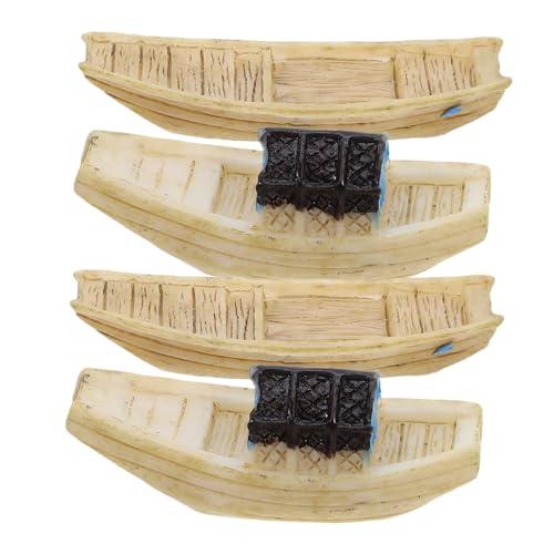 EPIGEIST 4 Stück Micro Landscape Boot Teilig Miniatur Holzboot Figuren in Bunter Auswahl Landschaftsdekoration für Wohnzimmer Garten und DIY Micro Landschaften Langlebige Zufällige Farbe EPIGEIST 4 Stück Micro Landscape Boot Teilig Miniatur Holzboot Figuren in Bunter Auswahl Landschaftsdekoration für Wohnzimmer Garten und DIY Micro Landschaften Langlebige Zufällige Farbe von EPIGEIST