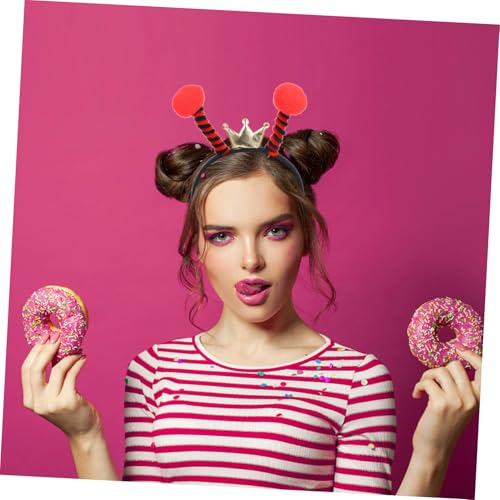 EPIGEIST 4 Stück Teiliges Bienen Stirnband mit Fühlern Bunte Kopfaccessoires für Kinderparty Halloween Cosplay Karneval Verstellbar und Leicht als Mitgebsel und Haarreif für Bienen Kostüm von EPIGEIST