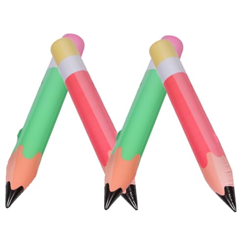 EPIGEIST 4 Stück Teiliges PVC Aufblasbares Bleistift Große Langlebige Schulanfang Dekoration Bunte Jumbo Bleistiftballons für Geburtstagsparty und Klassenzimmer Lebendige Partydekore EPIGEIST 4 Stück Teiliges PVC Aufblasbares Bleistift Große Langlebige Schulanfang Dekoration Bunte Jumbo Bleistiftballons für Geburtstagsparty und Klassenzimmer Lebendige Partydekore von EPIGEIST