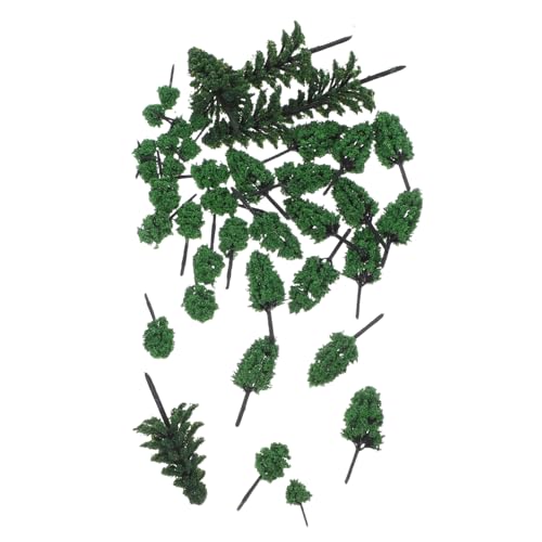 EPIGEIST 40 Stück Teiliges Modellbau Bäume aus Stabilem Plastik Miniatur Landschaftsbäume für Modelleisenbahn Einfache Montage Widerstandsfähig gegen Verformung und Verblassen für Diorama EPIGEIST 40 Stück Teiliges Modellbau Bäume aus Stabilem Plastik Miniatur Landschaftsbäume für Modelleisenbahn Einfache Montage Widerstandsfähig gegen Verformung und Verblassen für Diorama von EPIGEIST