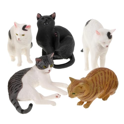 EPIGEIST 5 Stück Teiliges Realistische Katzenfiguren aus Kindersicheren Materialien Detailgetreue Kätzchen Spielzeuge für Kreative Motorikförderung und Interaktives Lernen Vielseitig als EPIGEIST 5 Stück Teiliges Realistische Katzenfiguren aus Kindersicheren Materialien Detailgetreue Kätzchen Spielzeuge für Kreative Motorikförderung und Interaktives Lernen Vielseitig als von EPIGEIST