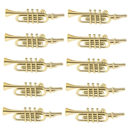 EPIGEIST 50 Stück Teiliges Mini Musikinstrumente Goldene Trompete Klarinette Flöte Violine Modelle für DIY Weihnachtsbaum Deko Puppenhaus Zubehör Kreative Bastelideen Geschenkidee EPIGEIST 50 Stück Teiliges Mini Musikinstrumente Goldene Trompete Klarinette Flöte Violine Modelle für DIY Weihnachtsbaum Deko Puppenhaus Zubehör Kreative Bastelideen Geschenkidee von EPIGEIST