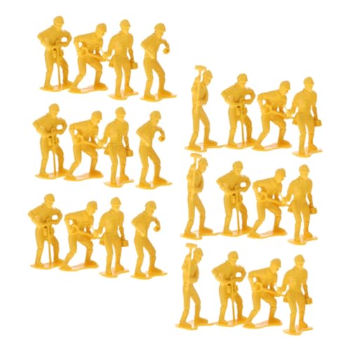 EPIGEIST 54 Stück Teiliges Figuren Set Realistische Kunststoff Modelle mit Detailgetreuer Gestaltung Vielseitig für DIY und Micro Landschaft Pädagogisches für Jungen und Mädchen Ab Jahren von EPIGEIST