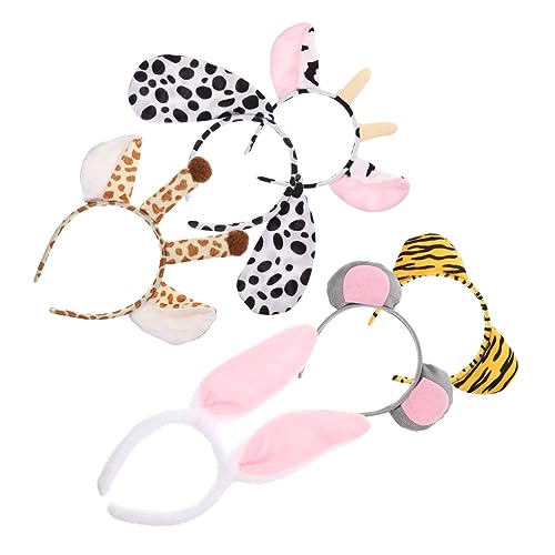 EPIGEIST 6 Stück Teiliges Cartoon Tierhaarreif Haarschmuck Weiche Stirnbänder für Kostüm Party Halloween Cosplay Geeignet für Mädchen Jungen EPIGEIST 6 Stück Teiliges Cartoon Tierhaarreif Haarschmuck Weiche Stirnbänder für Kostüm Party Halloween Cosplay Geeignet für Mädchen Jungen von EPIGEIST