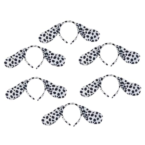 EPIGEIST 6 Stück Teiliges Haarreif mit Tierischen Ohren Elastisch und Bequem Kreative Haaraccessoires für Mädchen Geeignet für Kostüme Kindergarten und Partys Stilvoll und Sicher von EPIGEIST
