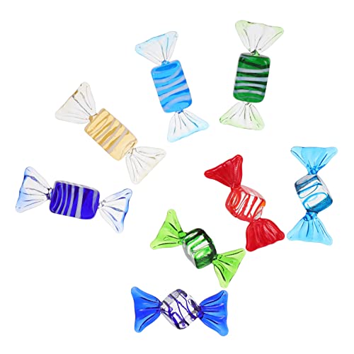 EPIGEIST Glas Süßigkeiten Handwerk Bunte Dekorationen Kreative Desktop Ornamente 8 Stücke Pack Zufällig Stil EPIGEIST Glas Süßigkeiten Handwerk Bunte Dekorationen Kreative Desktop Ornamente 8 Stücke Pack Zufällig Stil von EPIGEIST